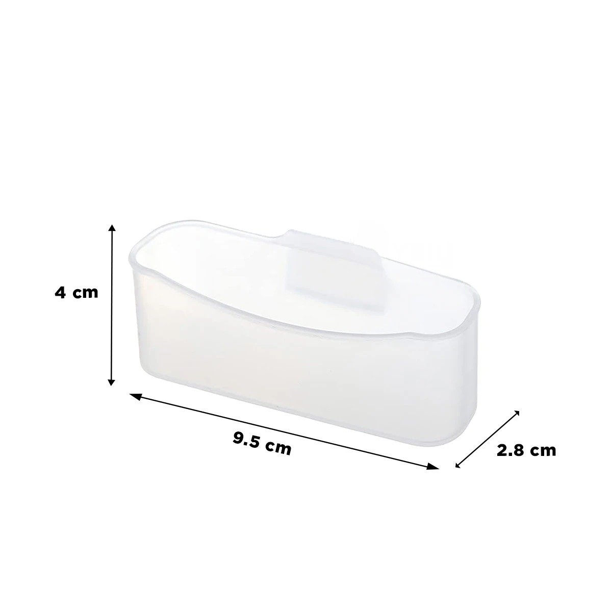 PACK12 ORGANIZADOR VISUAL TRANSPARENTE DE ALMACENAMIENTO SET DE 4 Y+PAPEL REGALO - 4
