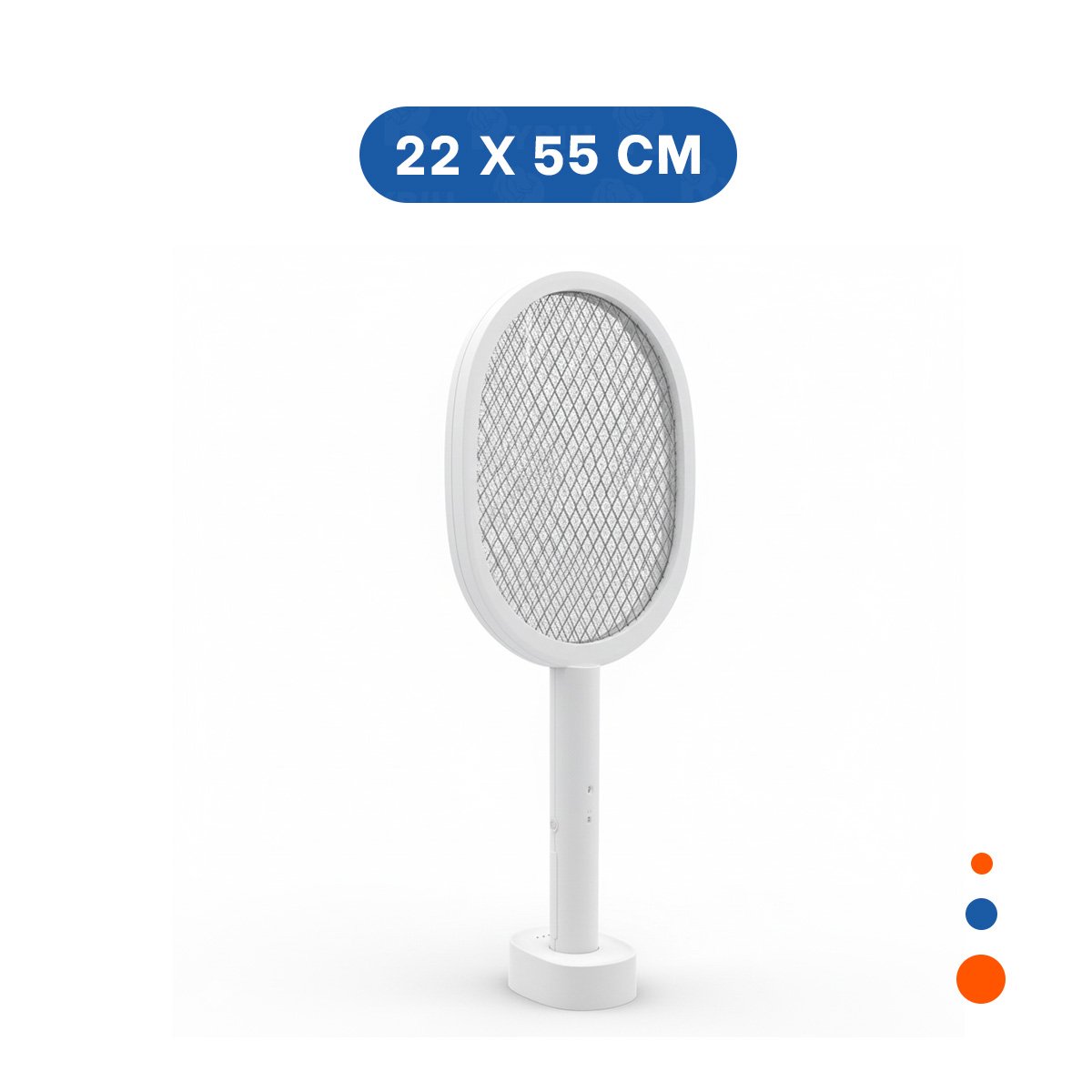 PACK2 UTILIDAD ELECTRICA MOSQUITERA CON BASE PARA AMBIENTES DOMESTICOS YREGALO STICKER - 4