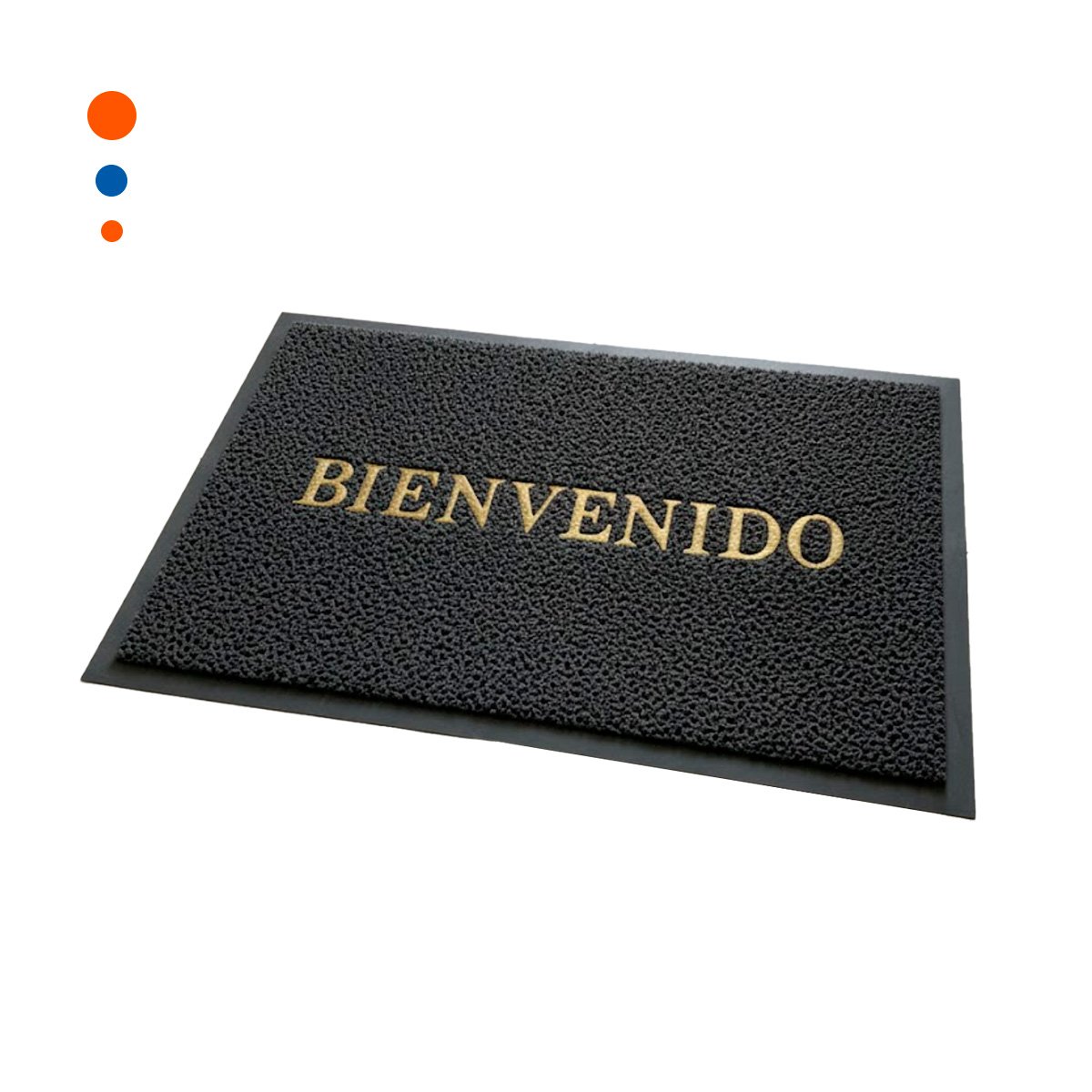 PACK2 COBERTOR RECTANGULAR BIENVENIDO PLOMO PARA RECIBIDOR Y COCINA Y+REGALO STICKER - 2