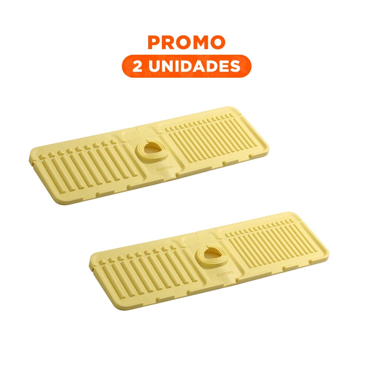 PACK2 ORGANIZADOR DE DRENAJE PARA LAVADERO DE SILICONA CON RAYAS PARA EL HOGAR - 1