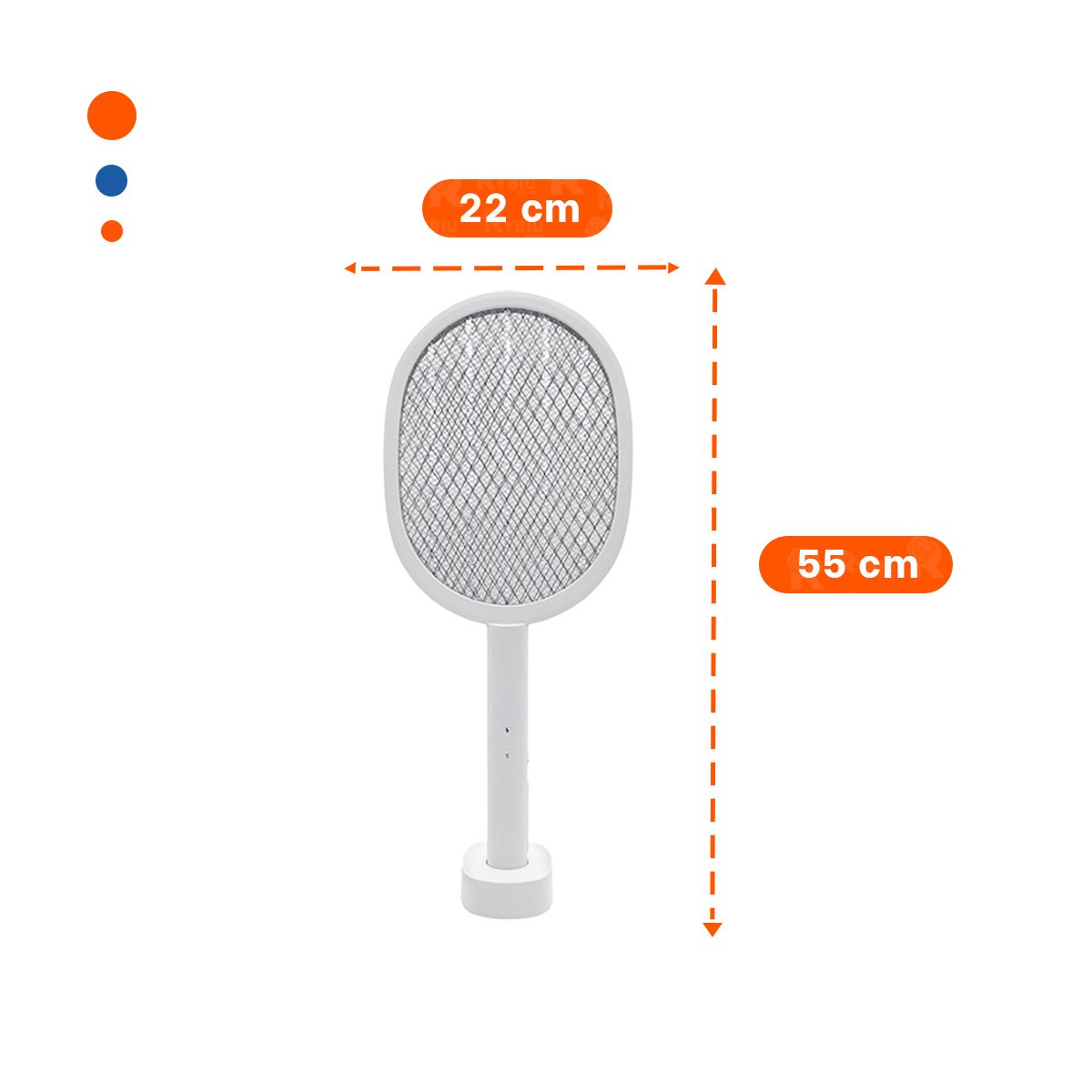 PACK4 APOYO ELECTRICO MOSQUITERA CON BASE PARA PROTECCION CONTINUA - 4