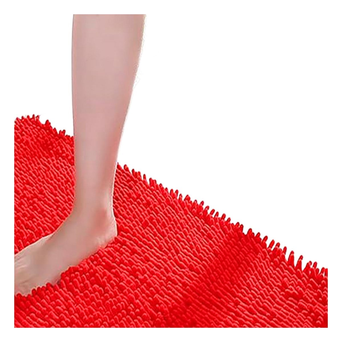 PACK4 ACCESORIO FUNCIONAL OVALADO DE MICROFIBRA 40X60CM ROJO PARA PISO Y+PAPEL REGALO - 3
