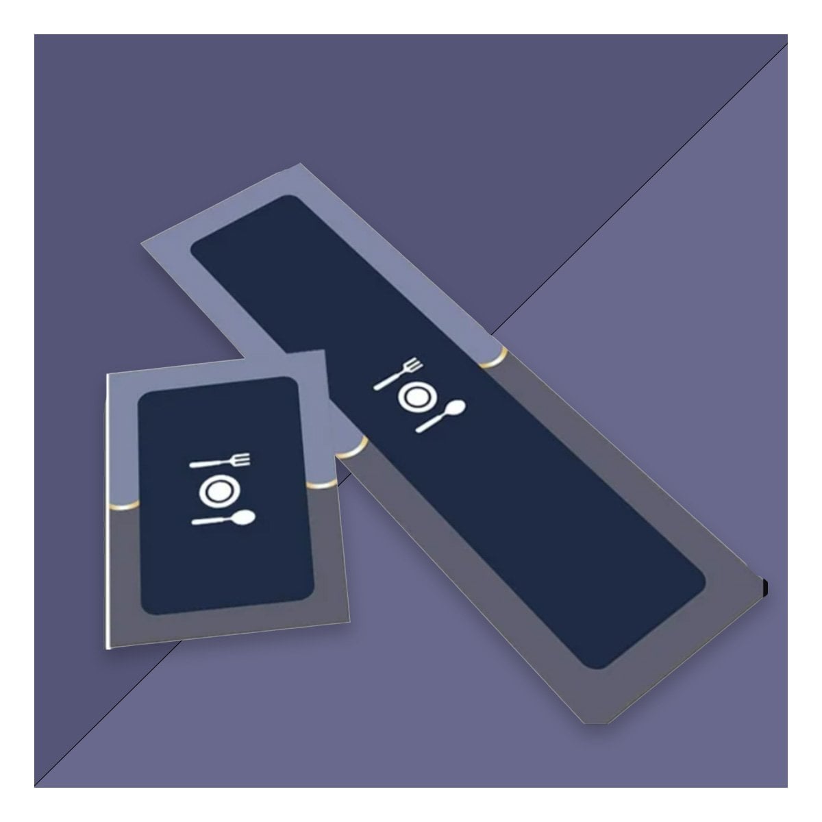 TAPETE DE PISO CON BASE ANTIDESLIZANTE PARA COCINA Y USO DIARIO AZUL Y+PAPEL REGALO - 5