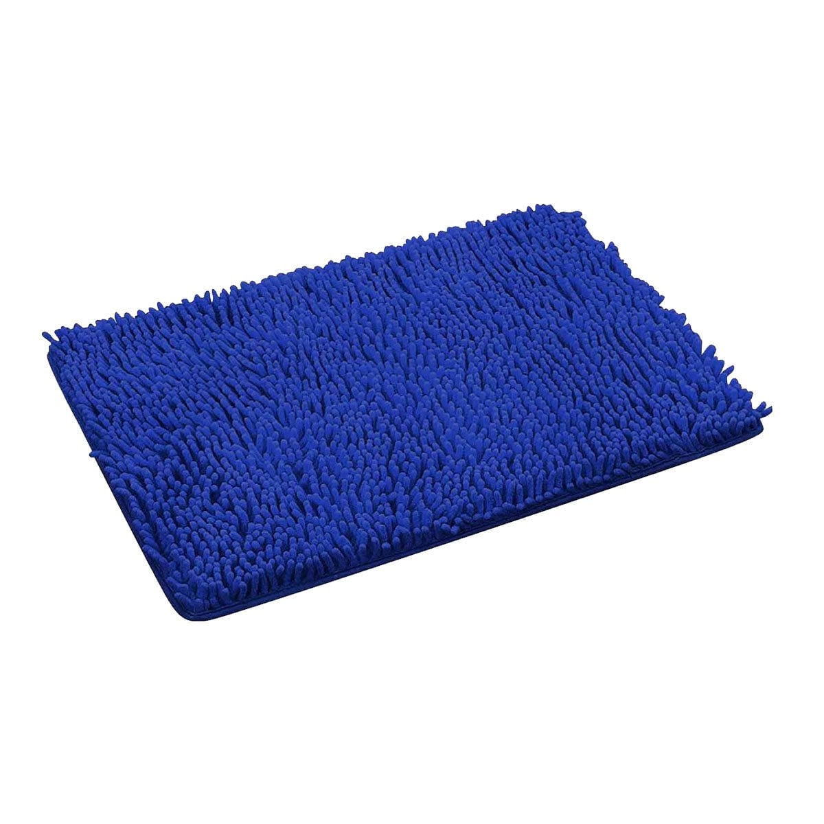 PACK12 TAPIZ RECTANGULAR SUAVE DE PISO MICROFIBRA 40X60CM AZUL PARA BANO Y+REGALO STICKER - 2