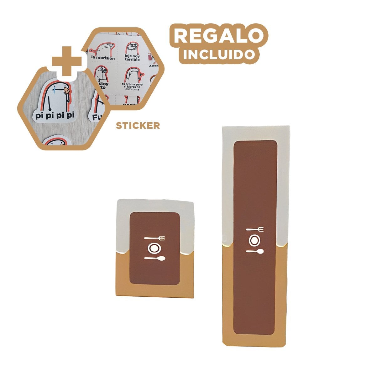 MAT ANTIDESLIZANTE DE PISO PARA COCINA Y USO DIARIO EN EL HOGAR NARANJA Y+REGALO STICKER - 1