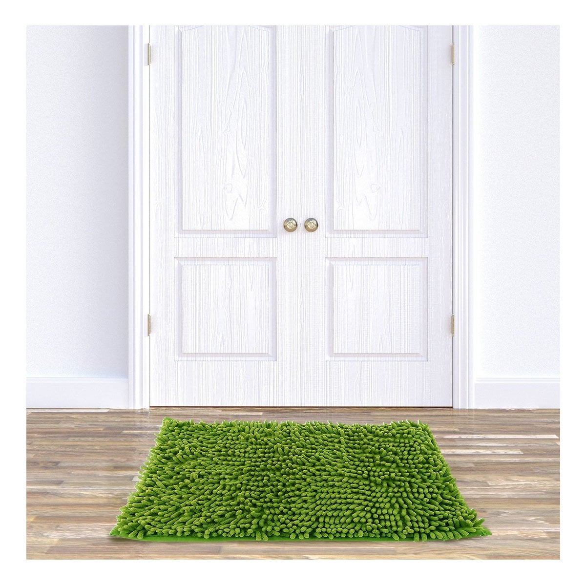 PACK4 TEXTURA RECTANGULAR DE MICROFIBRA VERDE LIMON 40 X 60 CM Y+REGALO STICKER - 5