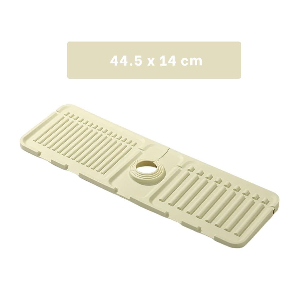 PACK2 ORGANIZADOR DE DRENAJE DE SILICONA CON RAYAS BEIGE PARA CASA - 4