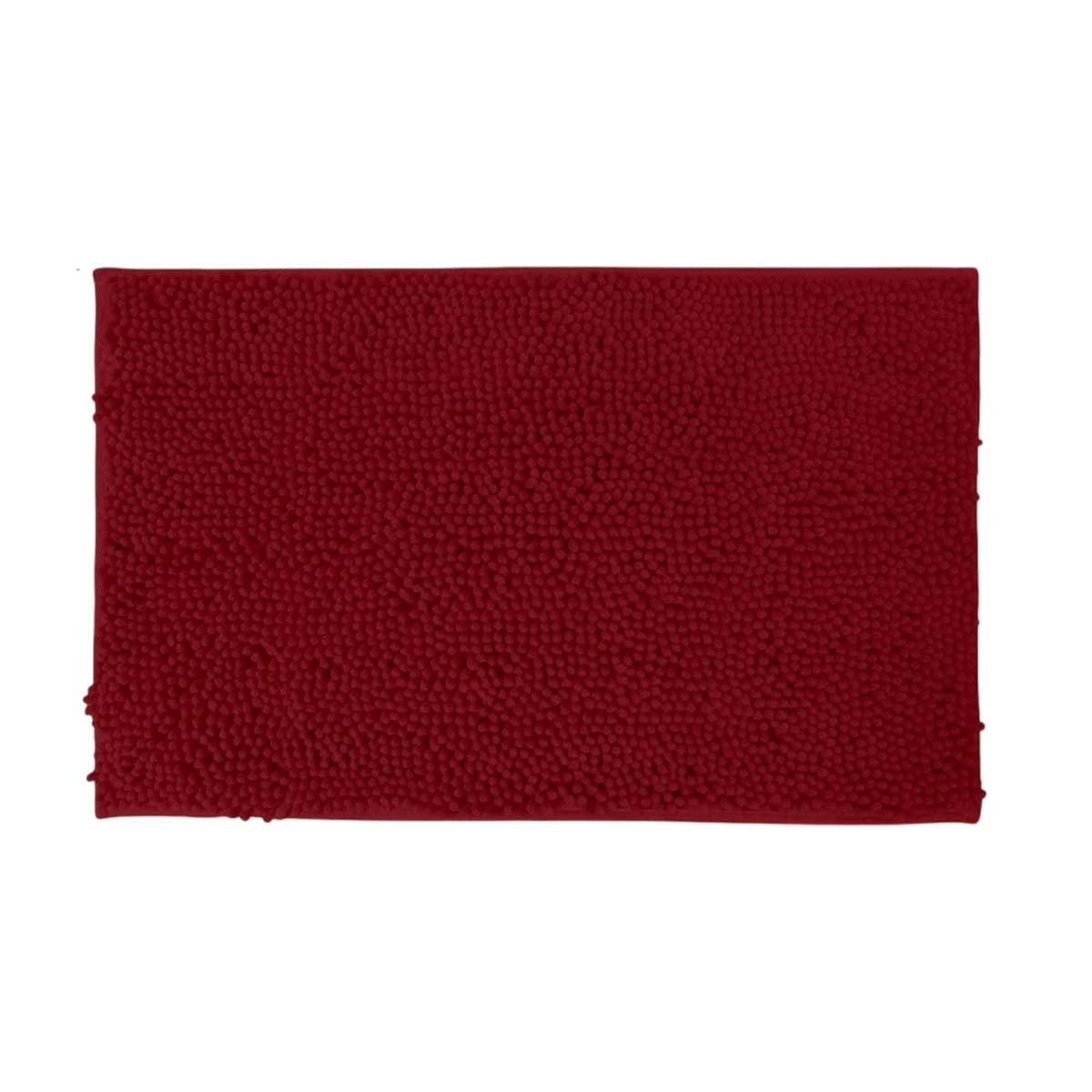 TAPIZ RECTANGULAR DE MICROFIBRA 40X60CM GUINDA PARA AMBIENTES DEL HOGAR Y+REGALO STICKER - 3