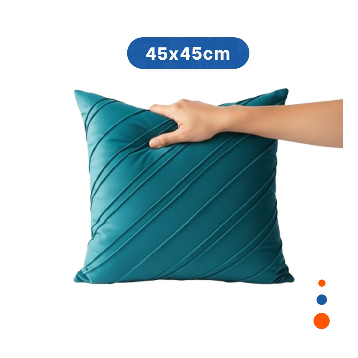CUBIERTA CON TEXTURA SUAVE DE TERCIOPELO Y DIAGONALES EN VERDE AZULADO Y+PAPEL REGALO - 4