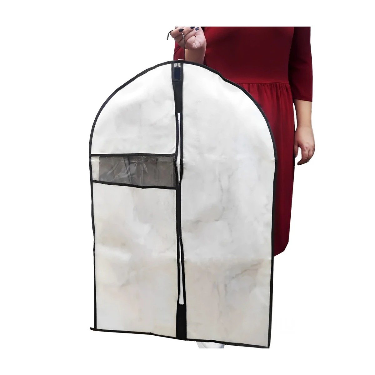 PACK12 CUBRETAJE DE PLASTICO PARA TRANSPORTE SEGURO 60CMX80CM BLANCO Y+REGALO STICKER - 2