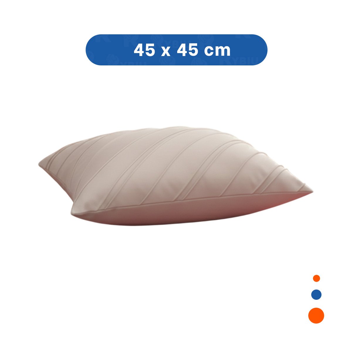 PACK12 COBERTURA DECORATIVA DE COJIN BLANCO ESTILO ACTUAL 45 CM Y+PAPEL REGALO - 4