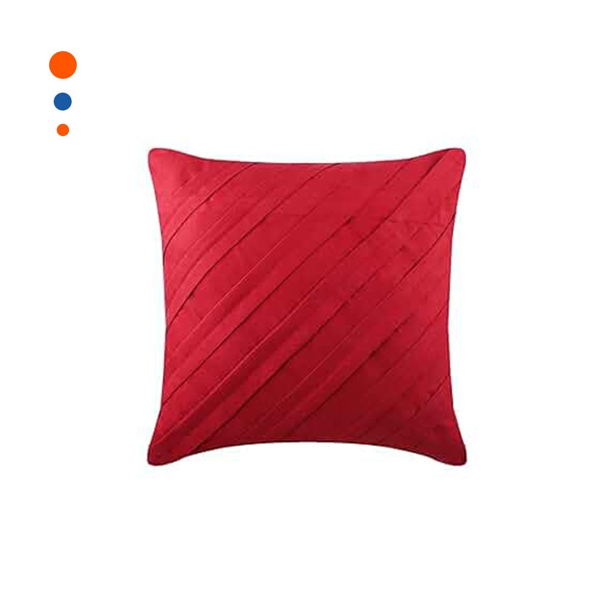 CUBIERTA DE TERCIOPELO CON RAYAS DIAGONALES EN COLOR ROJO PARA ESPACIOS DE DESCANSO - 3