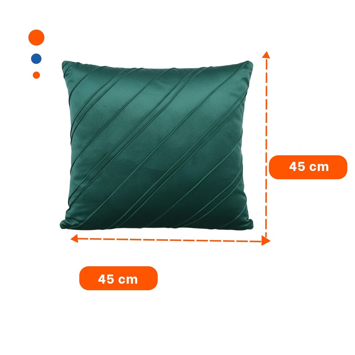 PACK4 FORRO DE TERCIOPELO VERDE OSCURO QUE ACOMPANA EL DESCANSO Y DIAGONALES Y+REGALO STICKER - 4