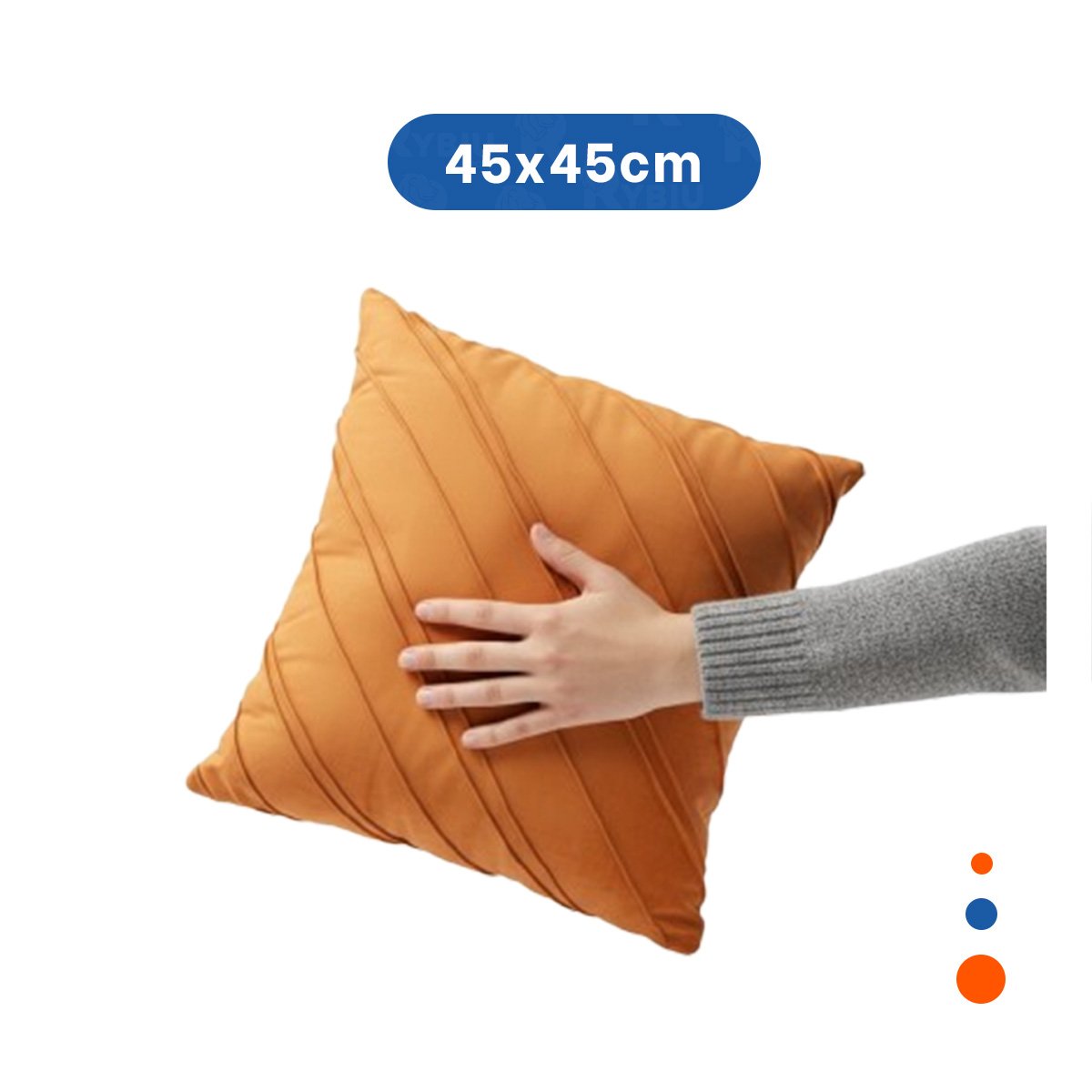PACK12 FORRO DECORATIVO CON TERCIOPELO NARANJA Y LECTURA DIAGONAL CONTINUA Y+PAPEL REGALO - 4