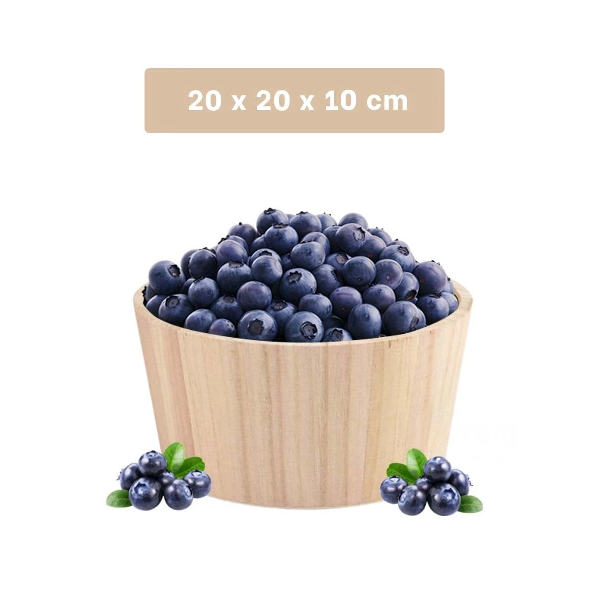 PACK12 SOPORTE DE MADERA CIRCULAR 20X10CM PARA EXHIBIR PRODUCTOS DE PANADERIA Y+PAPEL REGALO - 4