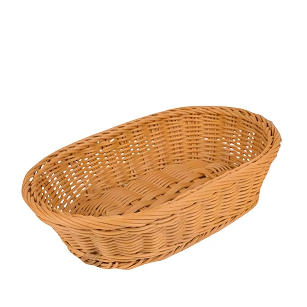 PACK4 CANASTA PARA ORGANIZAR CIRCULAR DE MIMBRE DE DIMENSIONES 34X34X35CM Y+PAPEL REGALO - 3