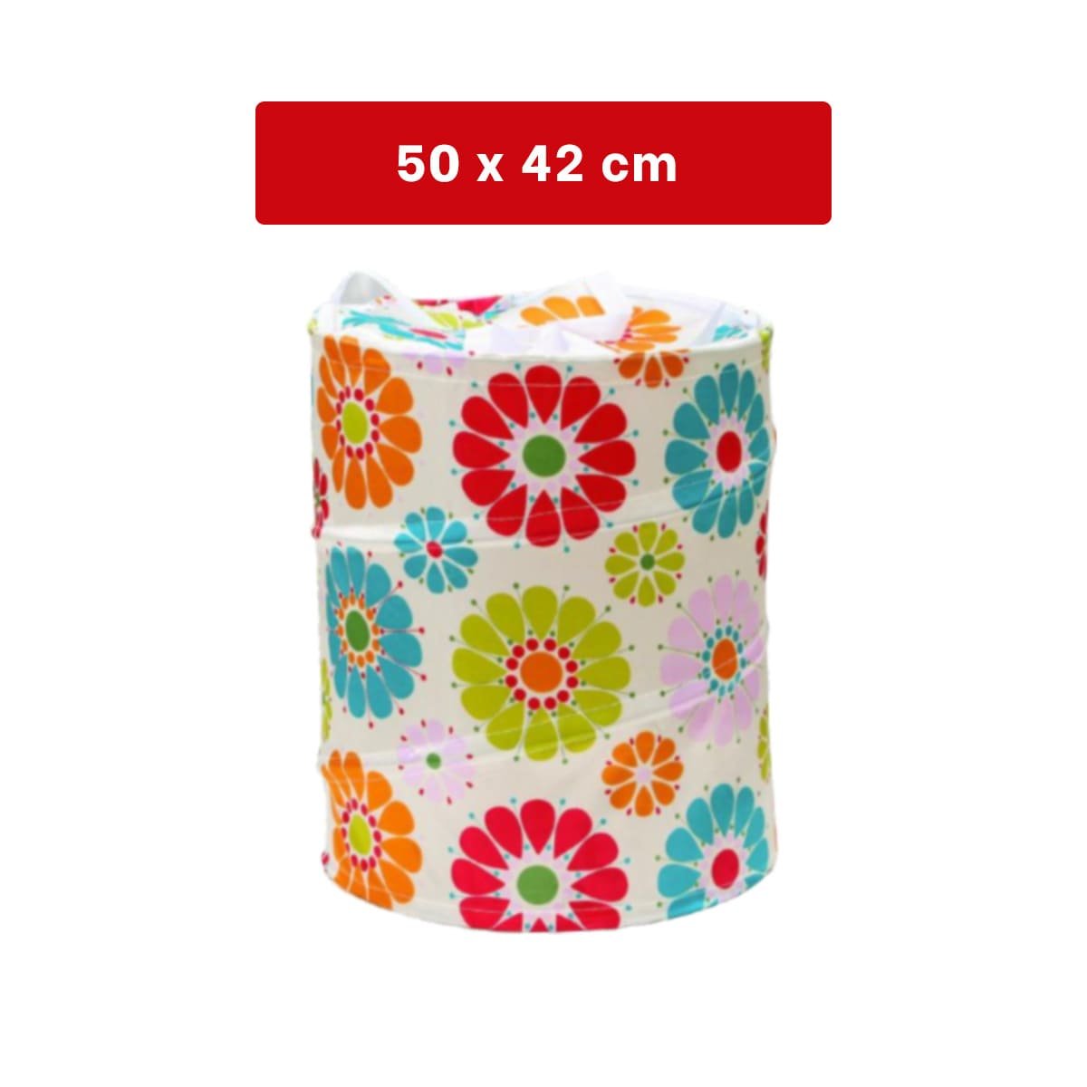 PACK6 IMPLEMENTO PARA ROPA QUE MANTIENE LIMPIEZA CON FLORES DE COLORES 50X42CM Y+PAPEL REGALO - 4
