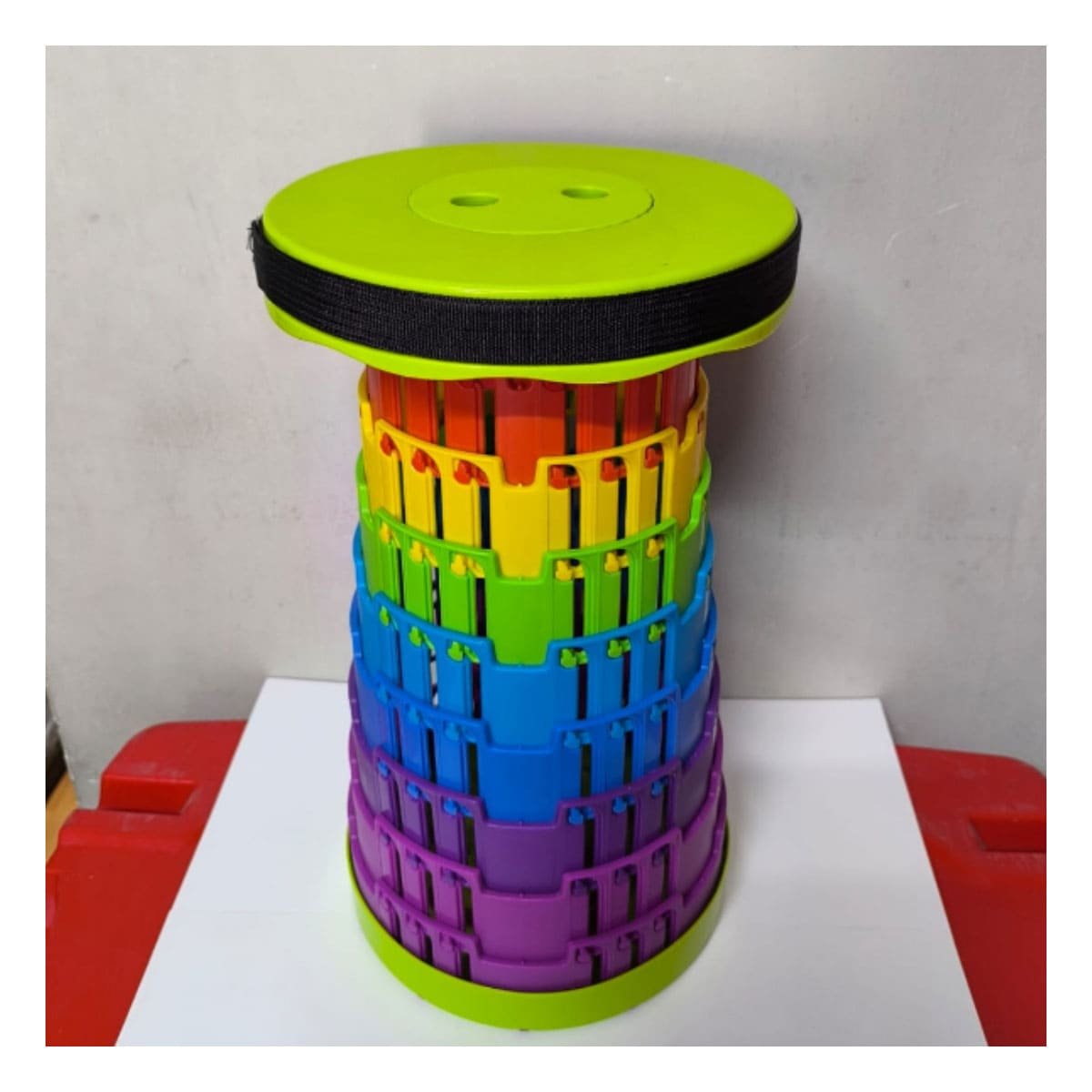 PACK6 SILLA LIVIANA CON TRES SEGUROS PLEGABLE PARA USO DIARIO EN HOGAR Y+REGALO STICKER - 2