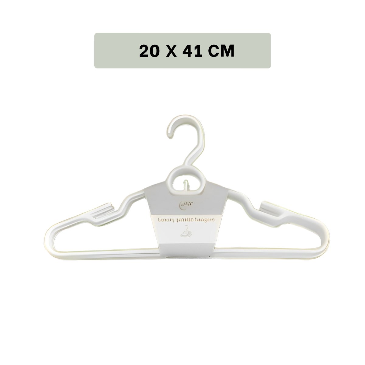 PACK2 GANCHO PLASTICO BLANCO CON DETALLE CIRCULAR FUNCIONAL DE 4 PIEZAS Y+PAPEL REGALO - 4