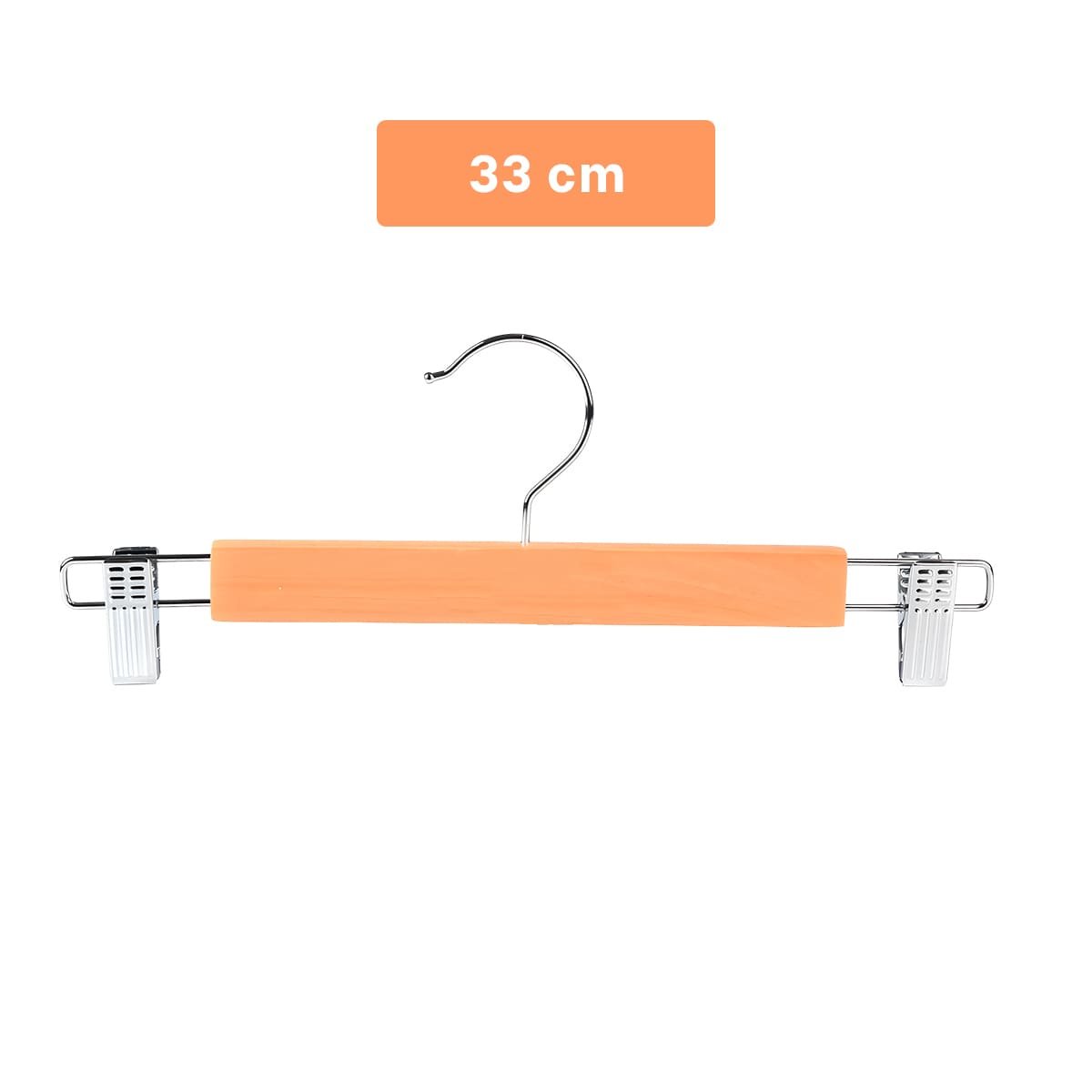 PACK6 ESTRUCTURA PARA CONJUNTOS INFANTILES 2 GANCHOS DE METAL 33CM MOSTAZA Y+PAPEL REGALO - 4