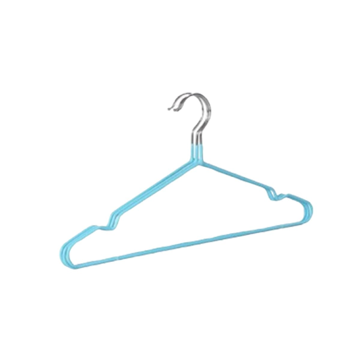 PACK2 ESTRUCTURA LIGERA PARA OPTIMIZAR CLOSETS 5 PIEZAS 20X40,5CM CELESTE Y+REGALO STICKER - 2