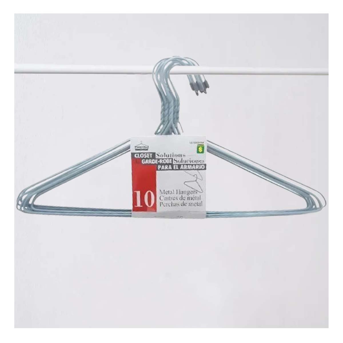 PACK4 SUJETADOR DE ALAMBRE PLOMO CON 10 PIEZAS 21X40CM PARA COLGADO SEGURO Y+PAPEL REGALO - 2