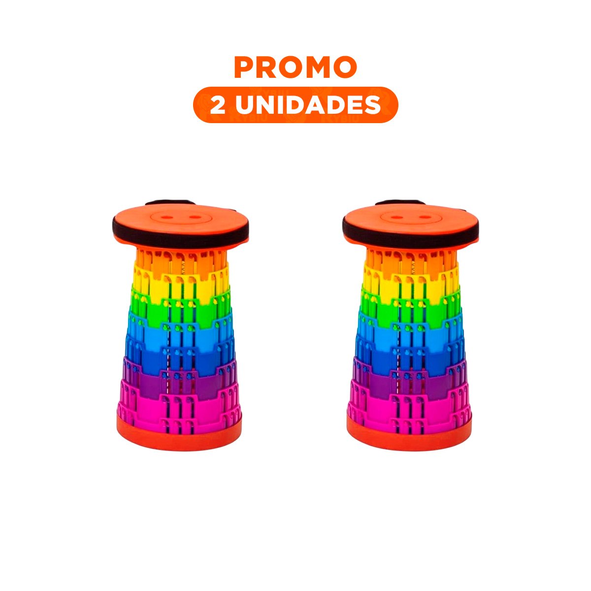PACK2 BUTACA LIVIANA PLEGABLE CON SEGUROS PARA HOGAR - 1