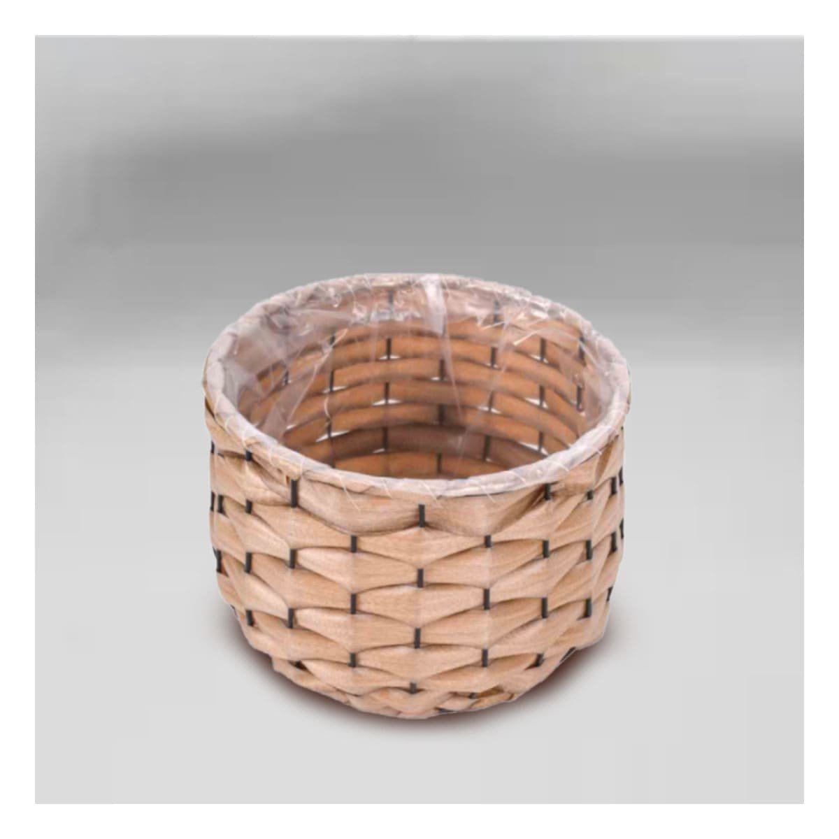 SOPORTE ENTRELAZADO CON FORRO INTERIOR PARA DECORACION HOGAR Y ORDEN EN CASA Y+PAPEL REGALO - 5