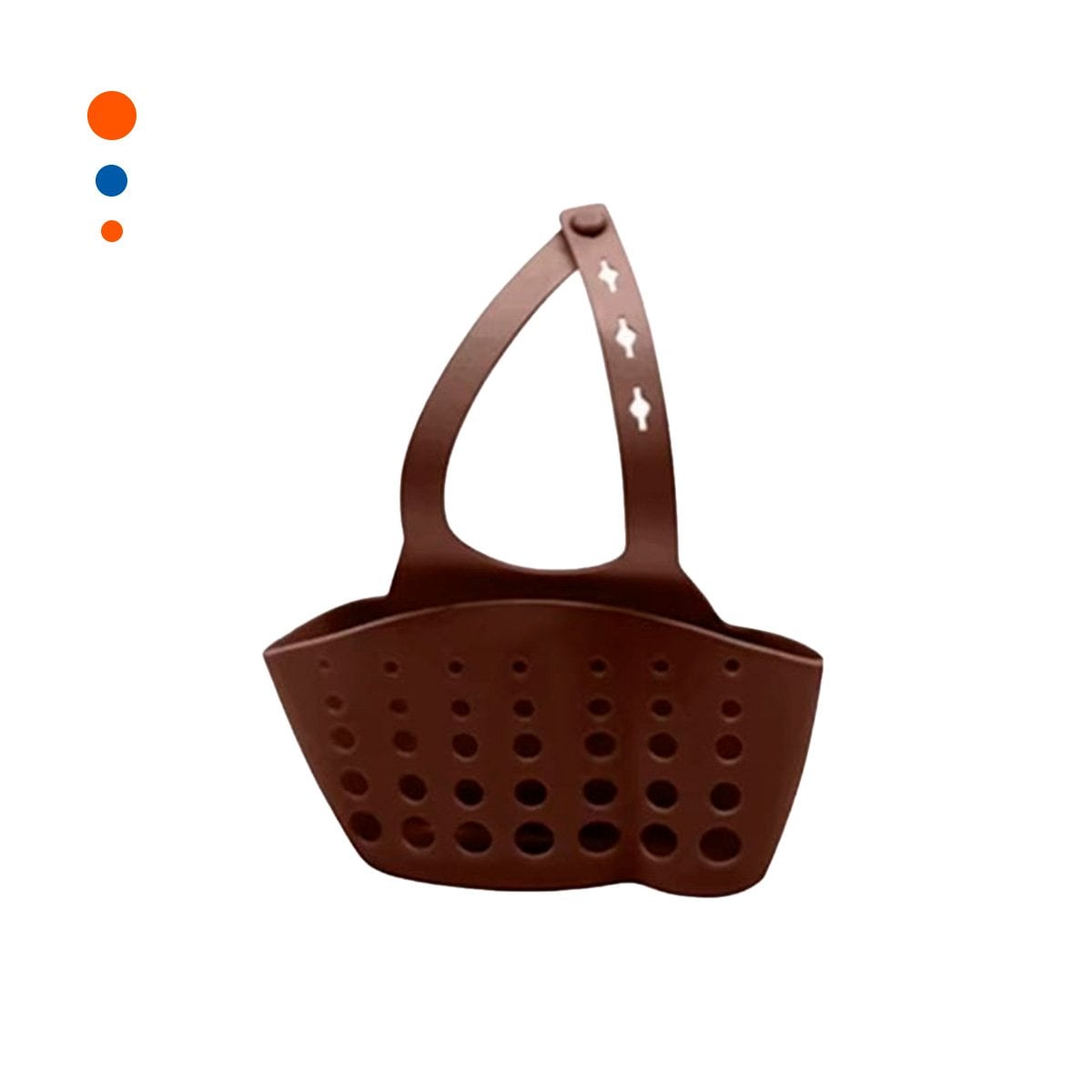 PACK2 BANDEJA COLGANTE MARRON FUNCIONAL PARA LA COCINA Y EL BANO 19X15CM Y+REGALO STICKER - 2