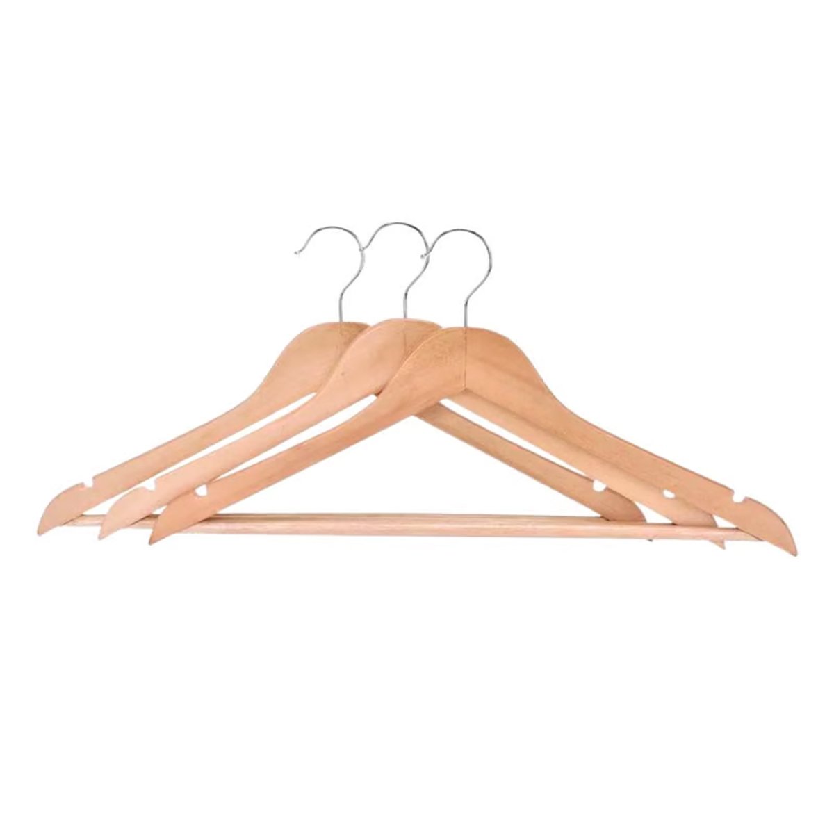 ACCESORIO PARA CLOSET DE MADERA COLOR MOSTAZA 3 PIEZAS Y+LIGAS REGALO - 3
