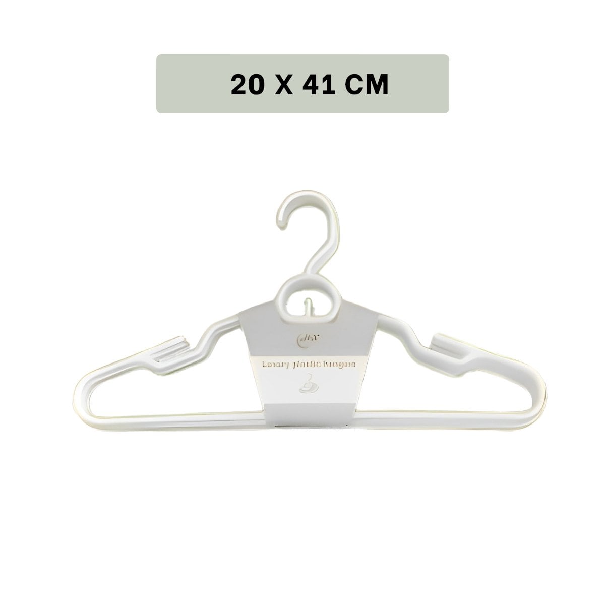 PACK4 SOPORTE PLASTICO BLANCO CON DISEÑO REDONDO CENTRAL DE 4 PIEZAS - 4