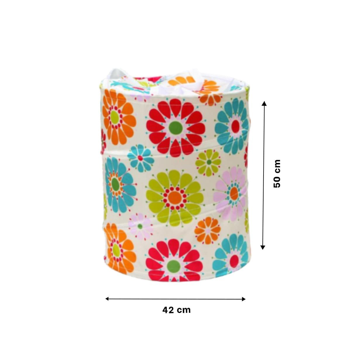 PACK4 ARTICULO PARA ROPA CON FLORES DE COLORES 50X42CM Y+PAPEL REGALO - 4