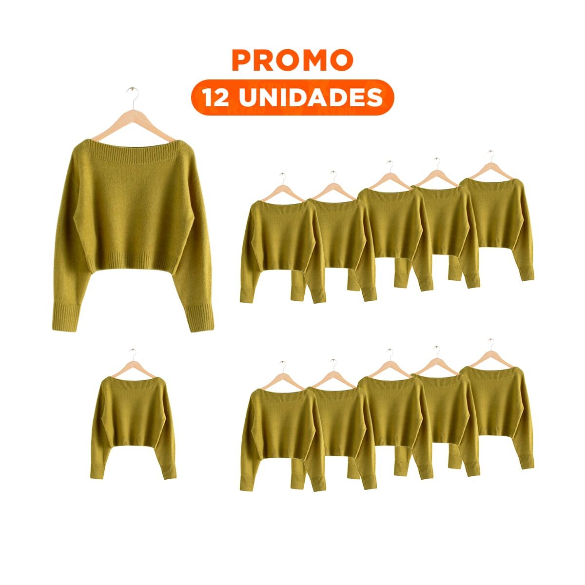 PACK12 ORGANIZADOR DOMESTICO DE MADERA COLOR MOSTAZA 3 PIEZAS Y+REGALO STICKER - 1