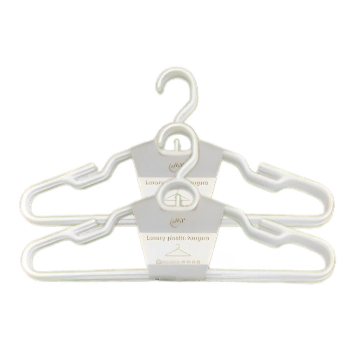 SOPORTE BLANCO DE PLASTICO CON CIRCULO DECORATIVO DE 4 PIEZAS Y+LIGAS REGALO - 3