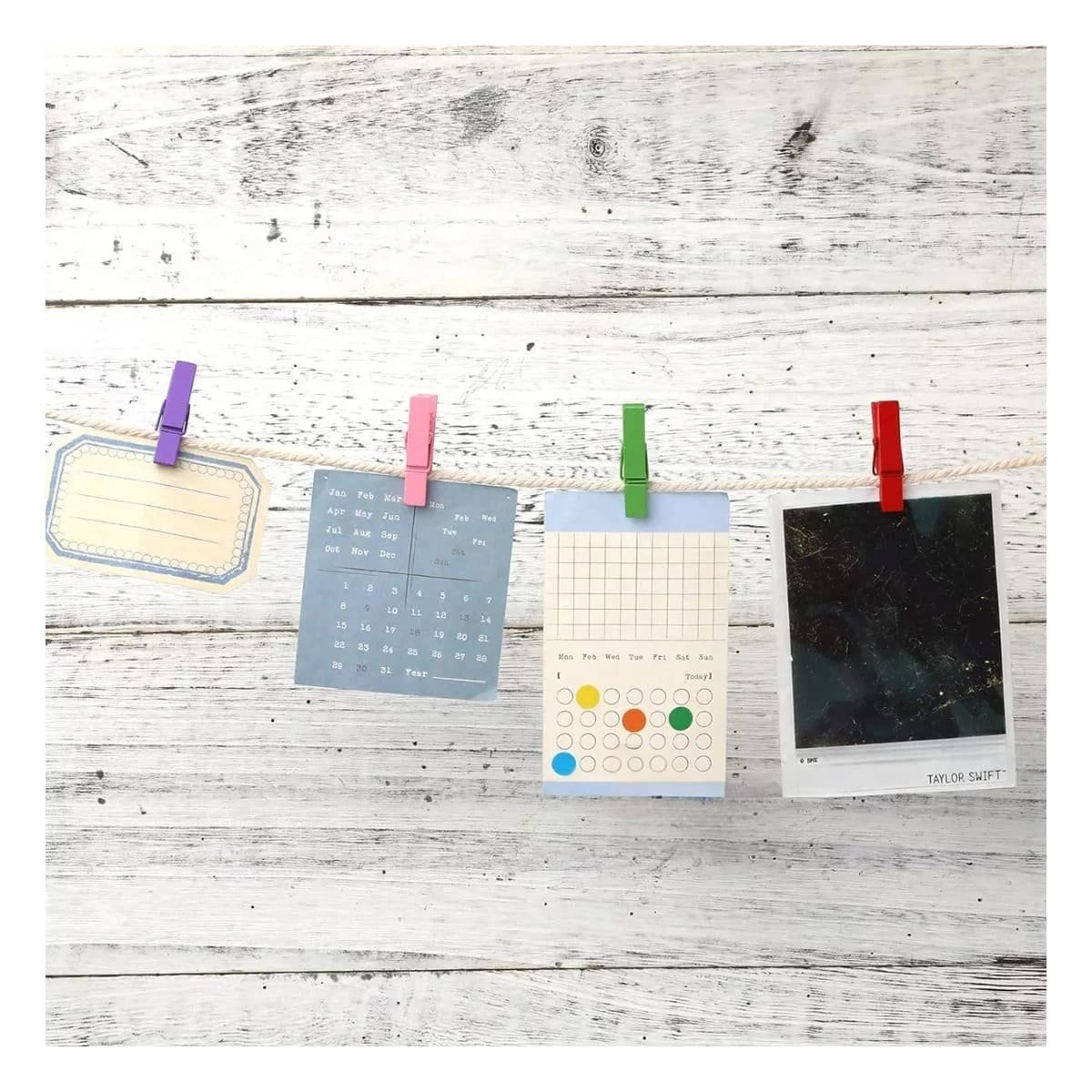 PACK2 PINZAS PEQUEÑAS DE PLASTICO MULTICOLOR CON 24 PIEZAS PARA SECADO RAPIDO Y+REGALO STICKER - 3