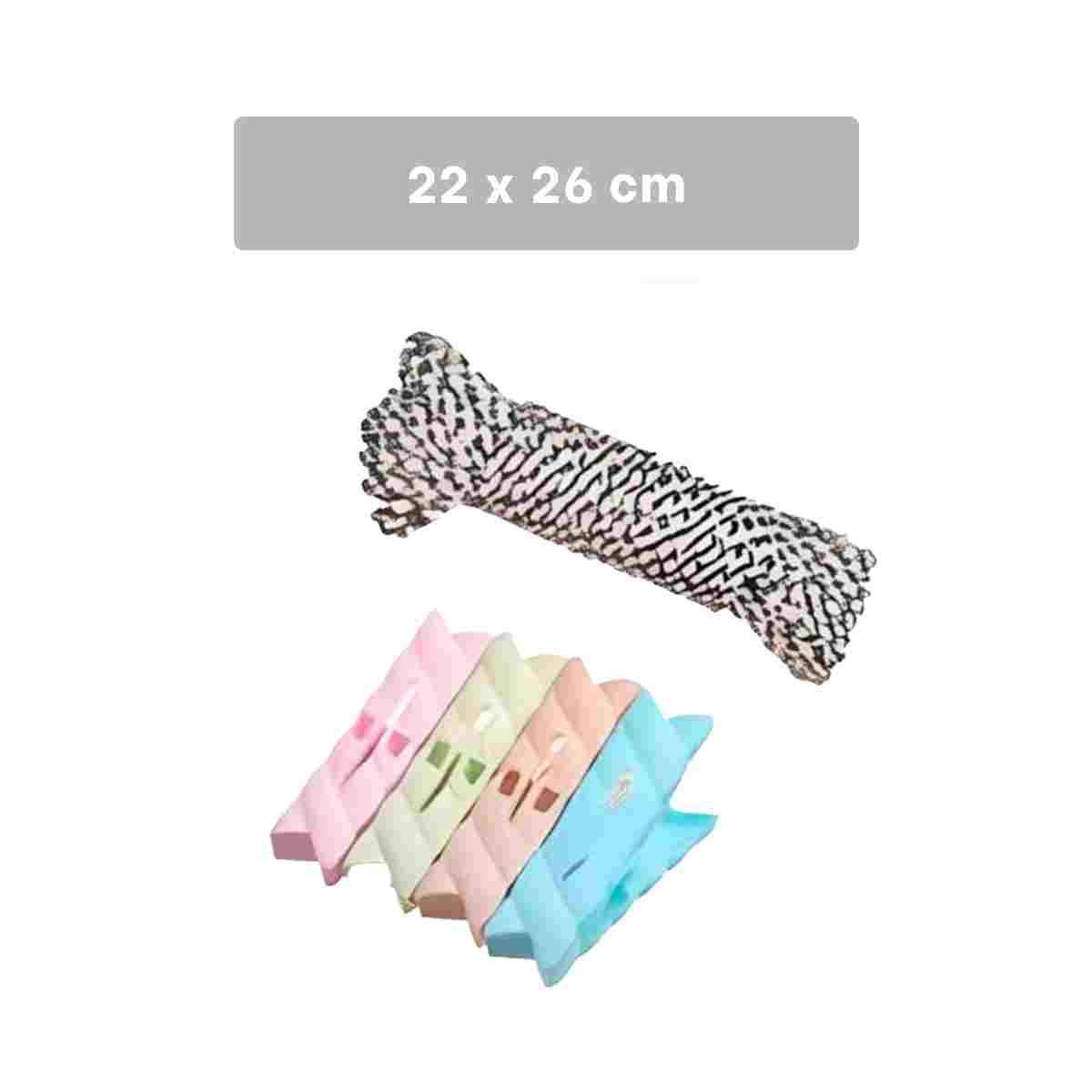 PACK4 PERCHA DE CLOSET Y CUERDA MULTICOLOR PARA DORMITORIO Y HOGAR - 4