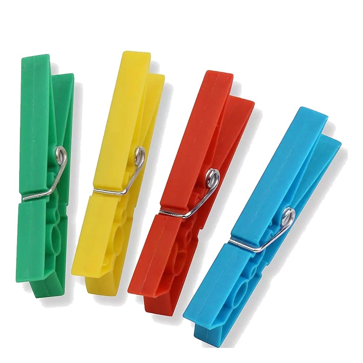 PINZAS DE ROPA PLASTICAS MULTICOLOR CON 24 PIEZAS PARA COLGAR ROPA LIGERA Y+REGALO STICKER - 3