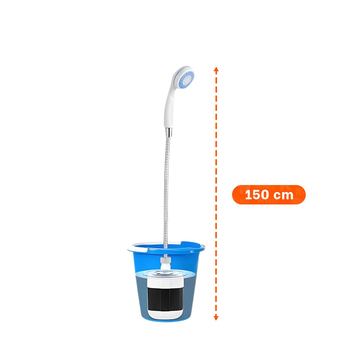 PACK2 DISPOSITIVO MANUAL BLANCO PARA HOGAR MODERNO COMODO Y RESISTENTE YPAPEL REGALO - 4