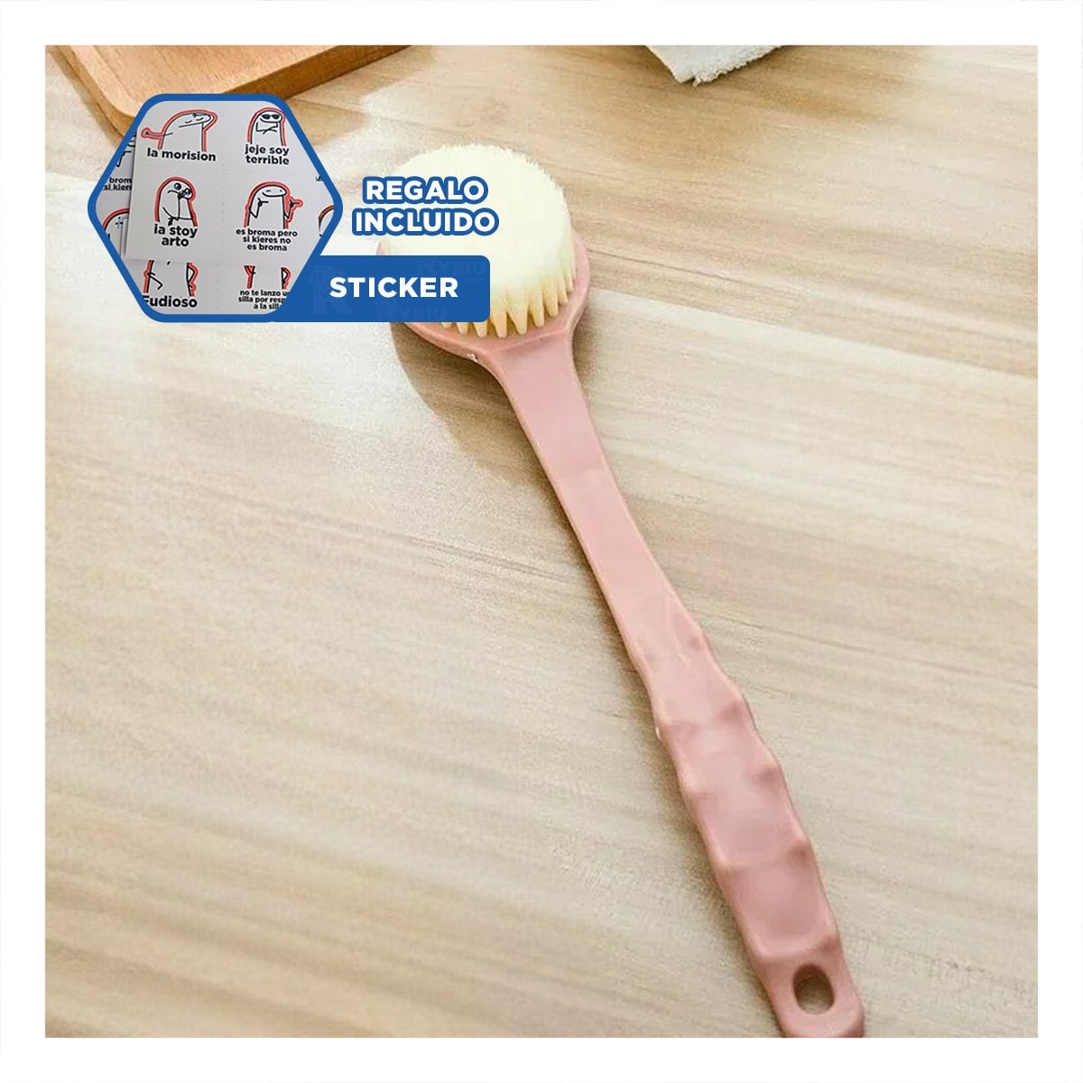 REPUESTO CORPORAL ROSADO 36CM UN CABEZAL SUAVE Y EFICAZ YREGALO STICKER - 1