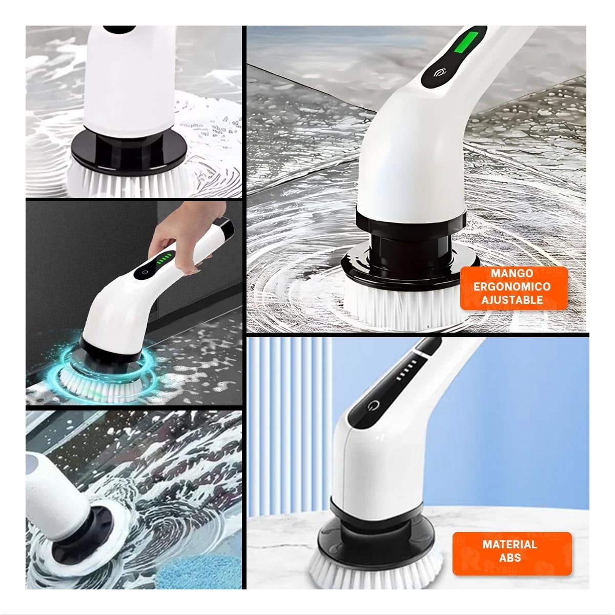 TECNOLOGIA DE LIMPIEZA ELECTRICO BLANCO 7 EN 1 PARA CASA MODERNA YSTICKY - 1