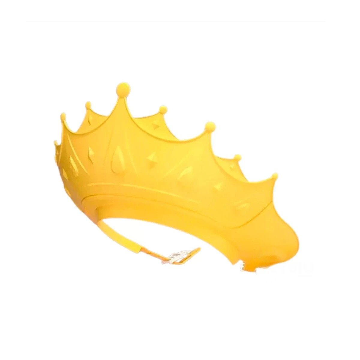 PACK12 PROTECTOR INFANTIL TIPO CORONA PARA USO DE DUCHA EN COLOR AMARILLO Y+REGALO STICKER - 2