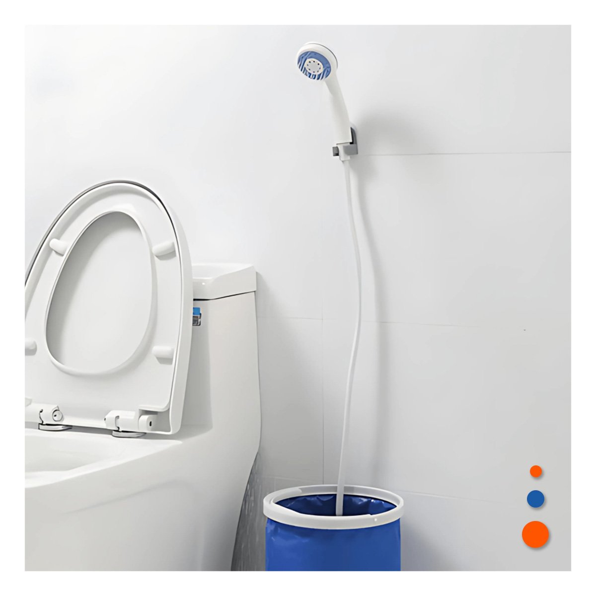 PACK4 COMPLEMENTO MANUAL BLANCO PARA HOGAR MODERNO PRACTICO Y RESISTENTE Y+PAPEL REGALO - 5