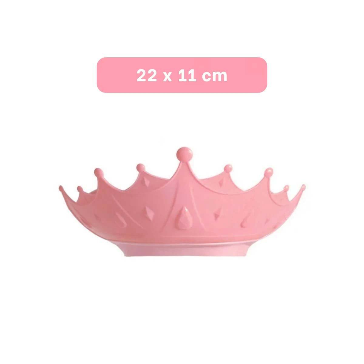 PACK6 BANDA DE ASEO INFANTIL TIPO CORONA AJUSTABLE ROSADA Y+PAPEL REGALO - 4
