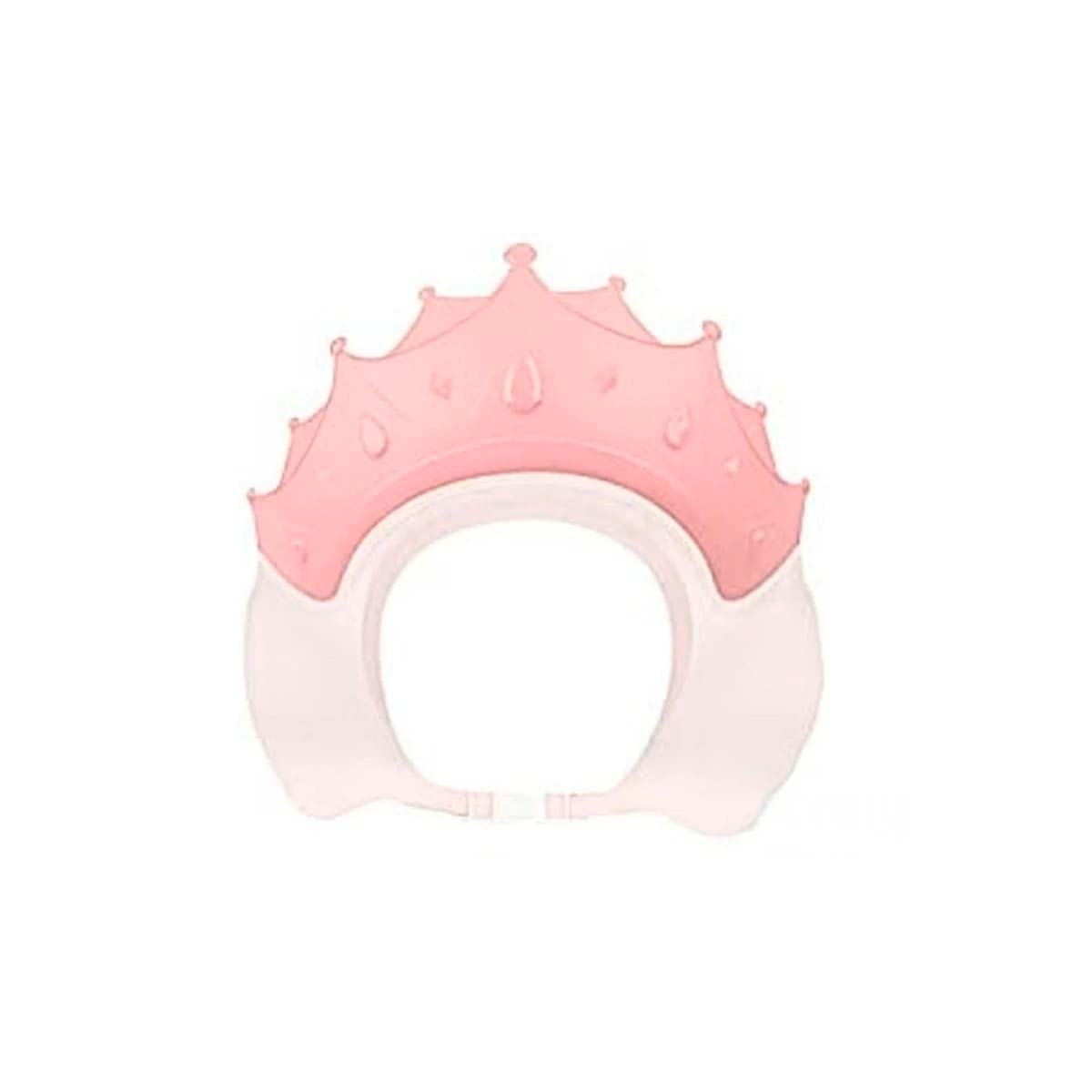CORONA INFANTIL AJUSTABLE PARA DUCHA CON FORMATO GORRO ROSADO Y+PAPEL REGALO - 3
