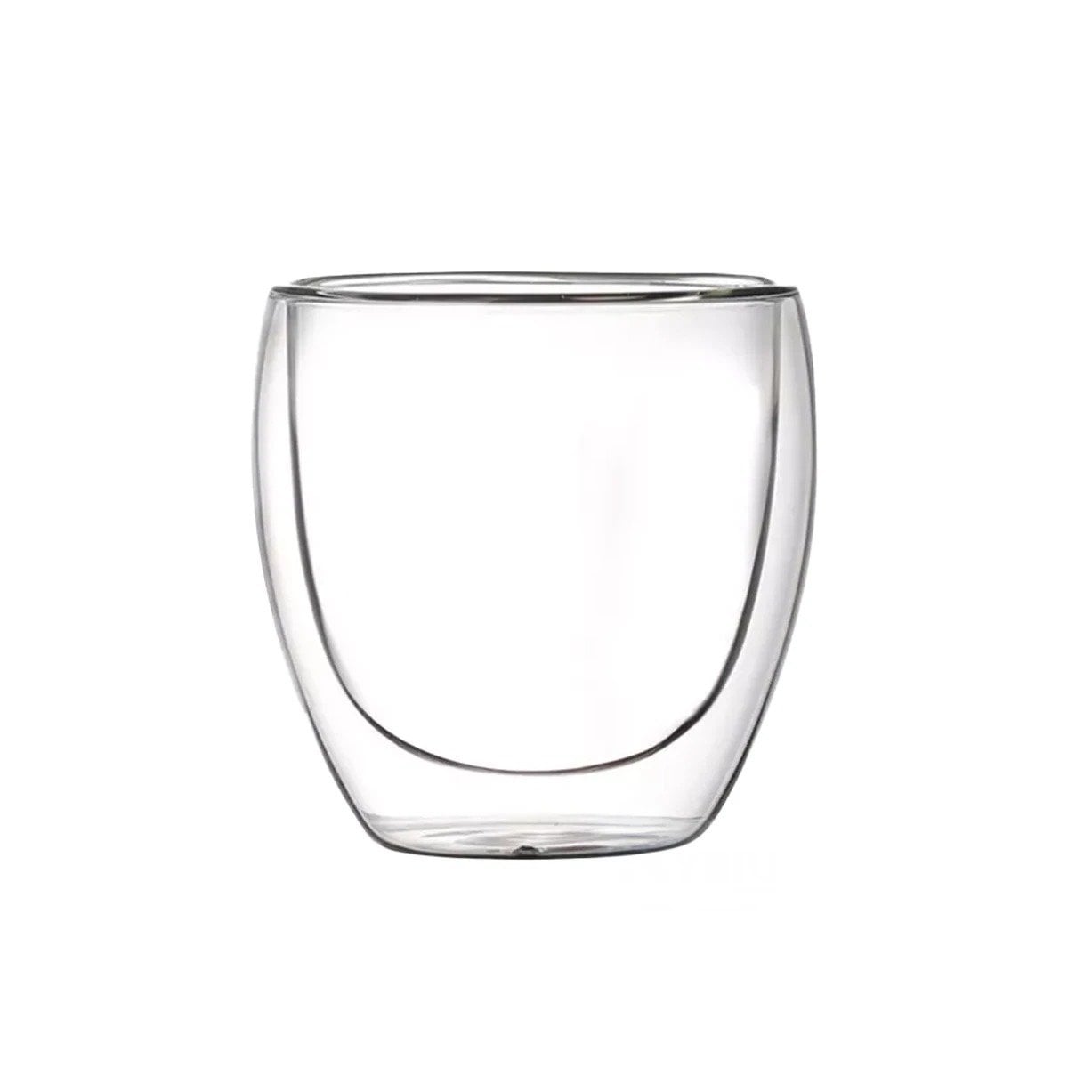 PACK12 RECIPIENTE 100 ML EN COLOR TRANSPARENTE PARA ESPRESSO BOROSILICATO Y+REGALO STICKER - 2