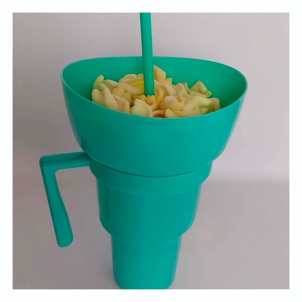 PACK4 VASO 2 EN 1 VERDE EN MATERIAL ABS PARA EXPERIENCIA COMODA Y PRACTICA - 3