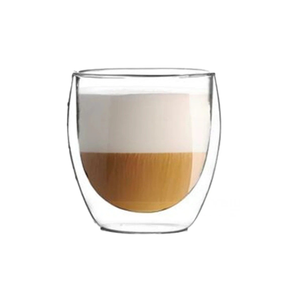 PACK4 TAZA CON CAPACIDAD 100 ML ESPRESSO EN COLOR TRANSPARENTE DE BOROSILICATO Y+PAPEL REGALO - 3