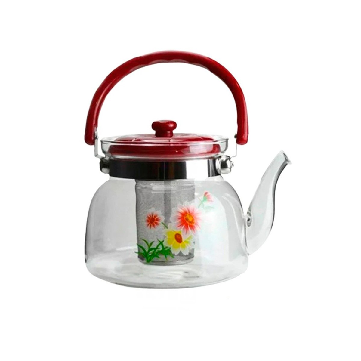 RECIPIENTE ELEGANTE DE VIDRIO CON TAPA 1400ML TRANSPARENTE Y+LIGAS REGALO - 3