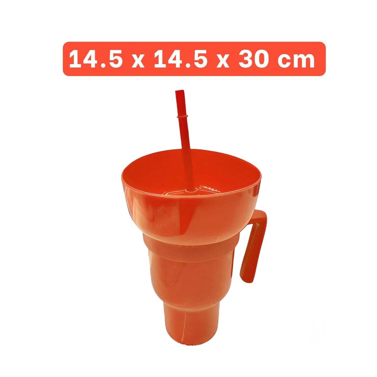 PACK6 CONTENEDOR ANARANJADO DE MATERIAL ABS 2 EN 1 PARA TARDES DE ENTRETENIMIENTO - 4