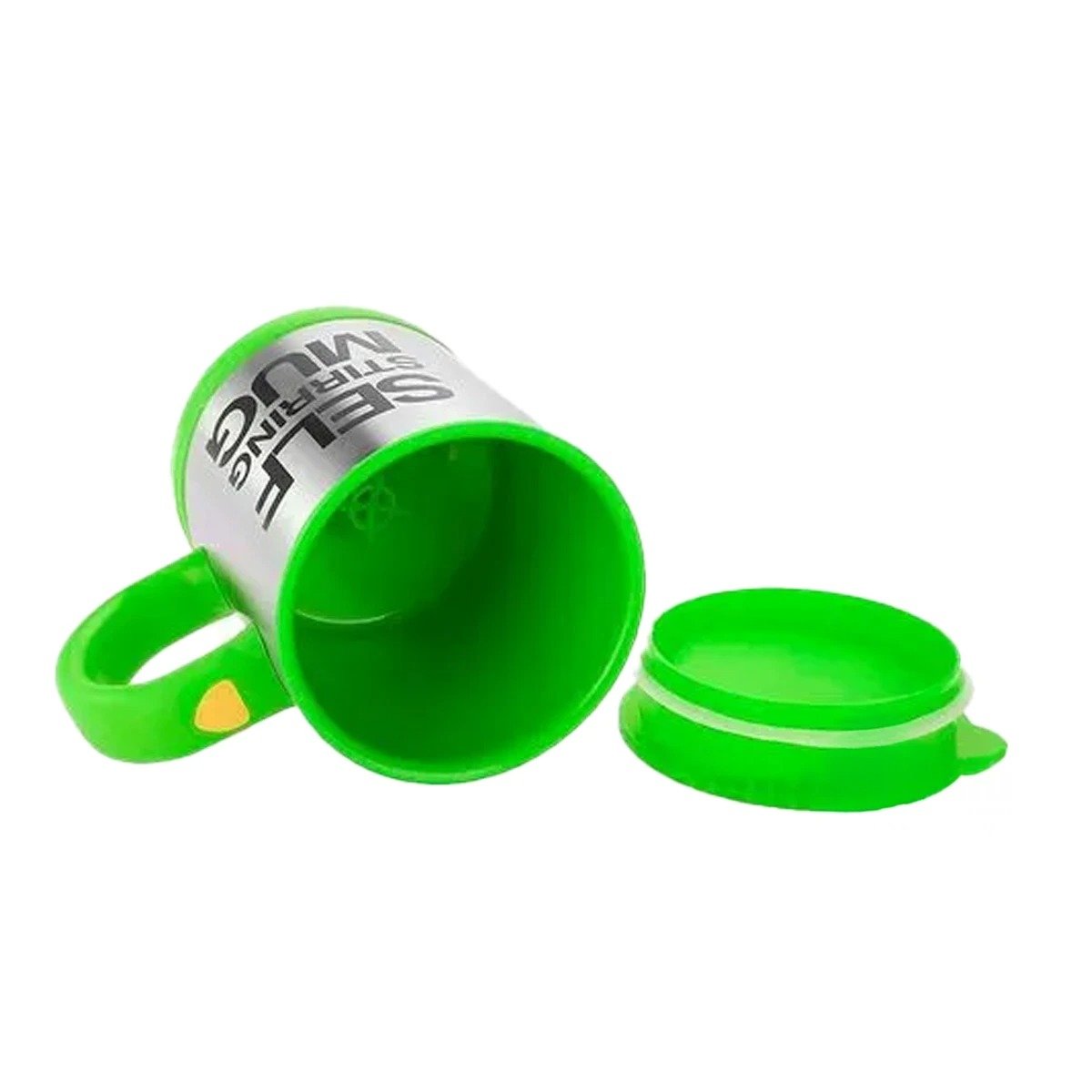 PACK6 TAZA BATIDORA COMPACTA 400 ML CON 2 PILAS AAA PARA HOGAR VERDE Y+REGALO STICKER - 2